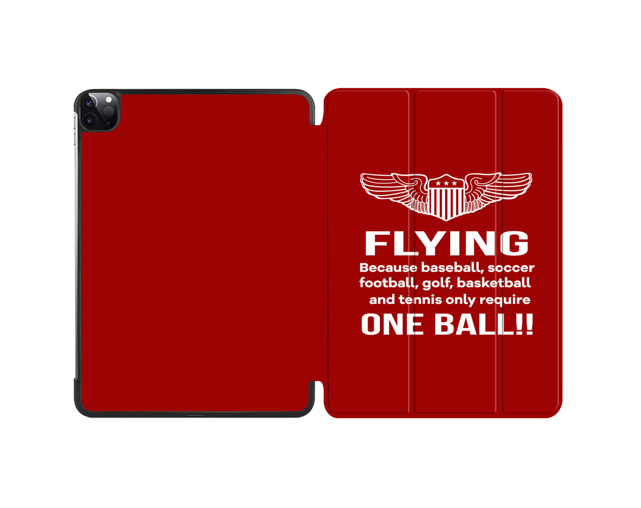 Flying One Ball Designed iPad Cases