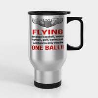 Thumbnail for Flying One Ball Designed Travel Mugs (With Holder)