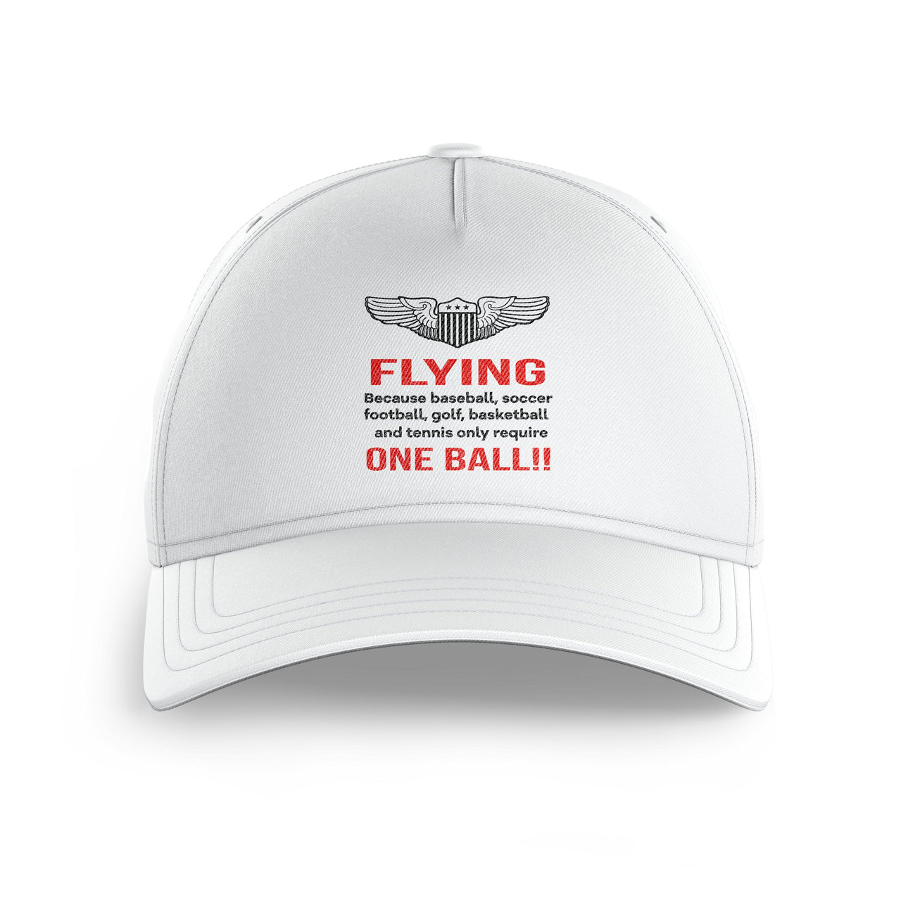 Flying One Ball Printed Hats
