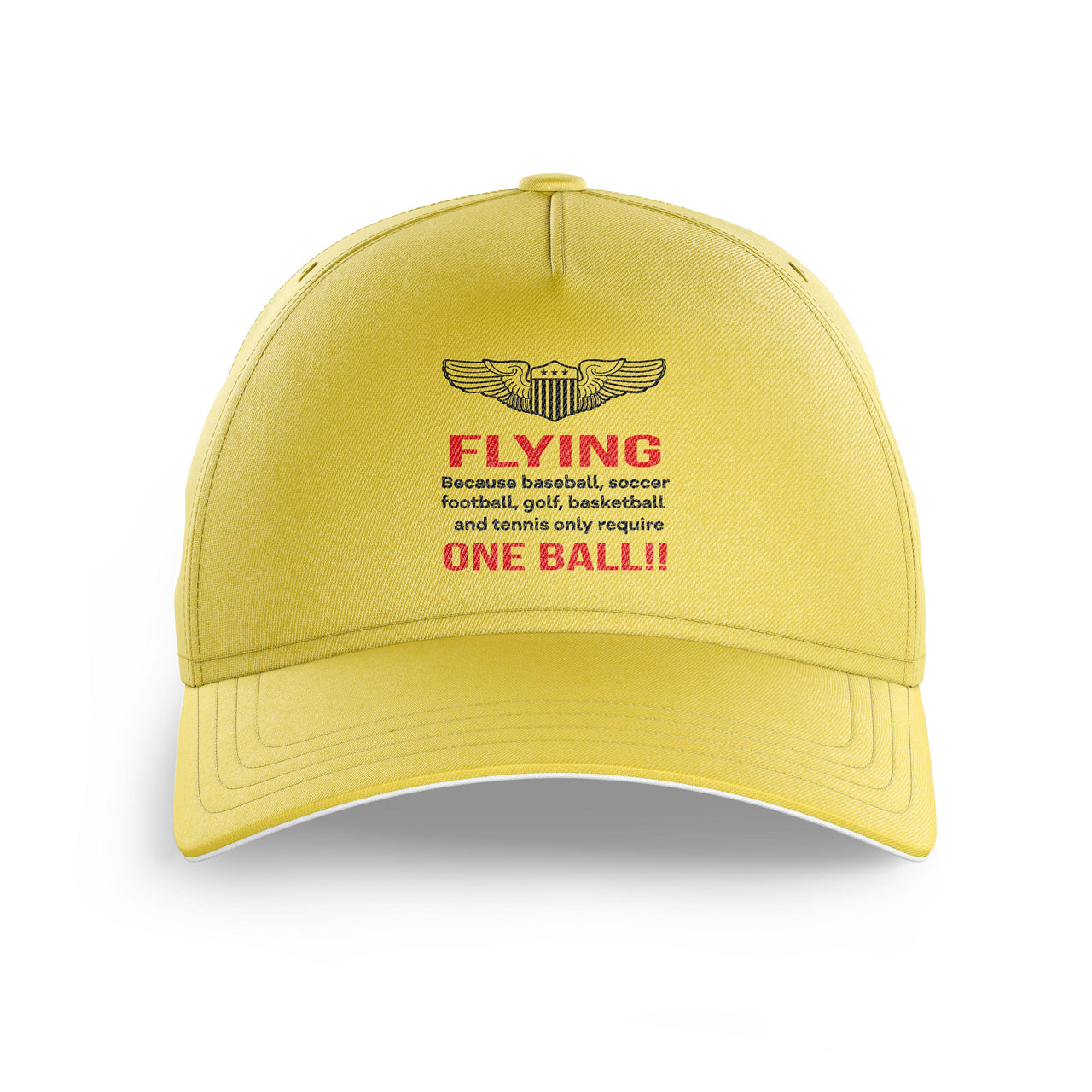 Flying One Ball Printed Hats