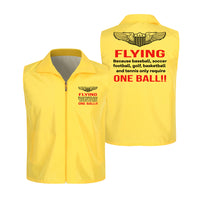 Thumbnail for Flying One Ball Designed Thin Style Vests