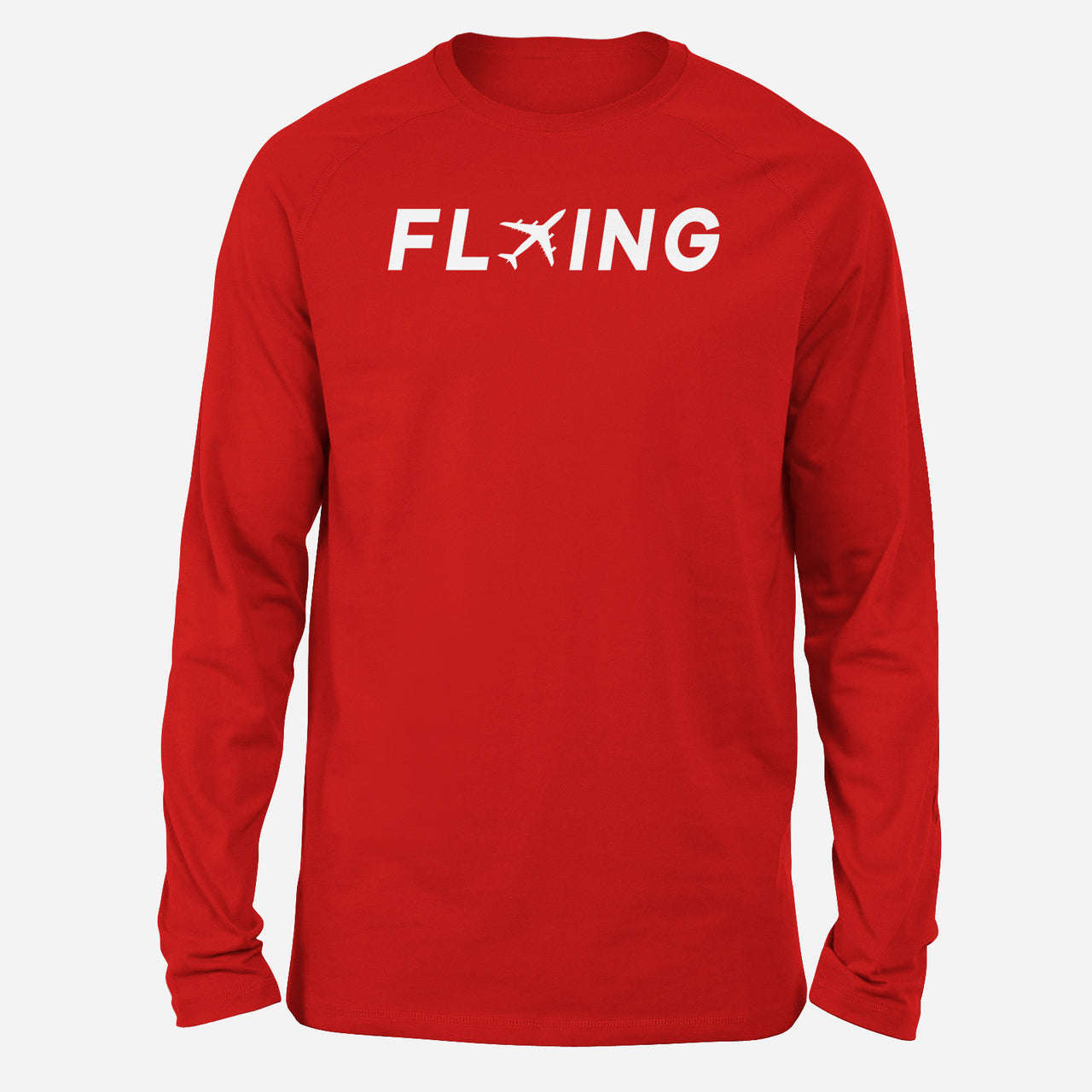 Flying Designed Long-Sleeve T-Shirts