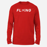 Thumbnail for Flying Designed Long-Sleeve T-Shirts