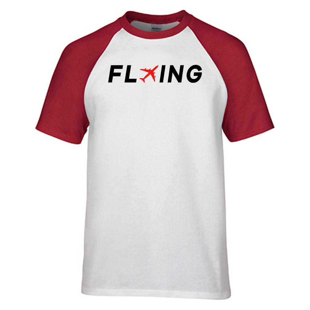 Flying Designed Raglan T-Shirts - view 5