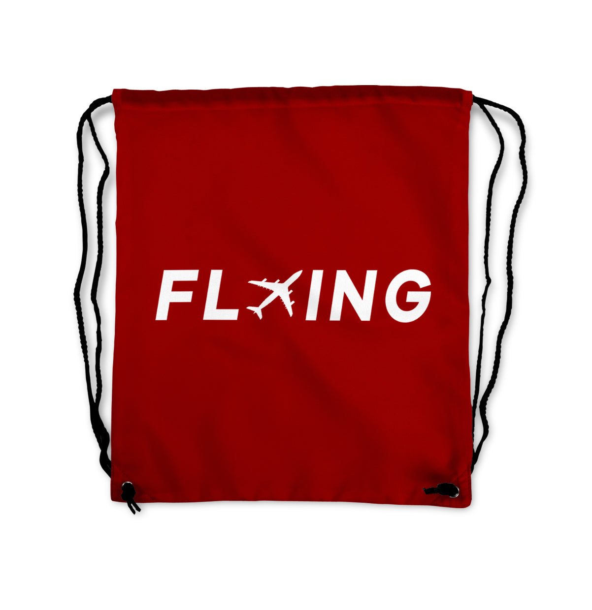 Flying Designed Drawstring Bags