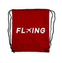 Thumbnail for Flying Designed Drawstring Bags