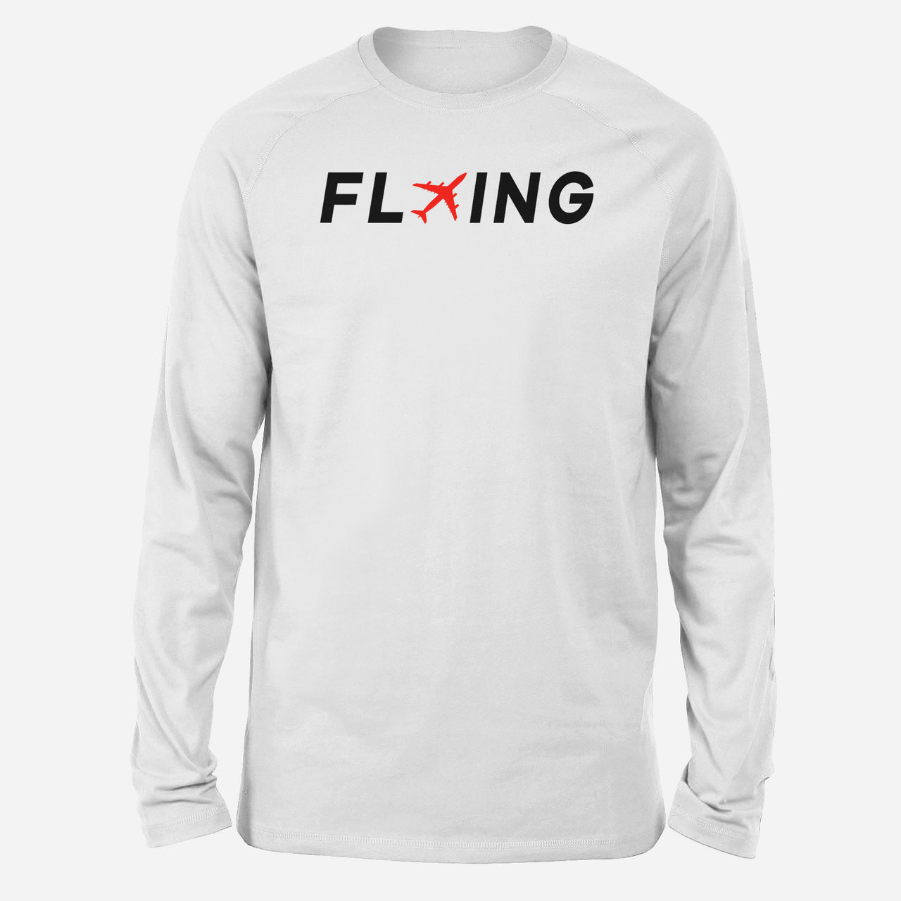 Flying Designed Long-Sleeve T-Shirts