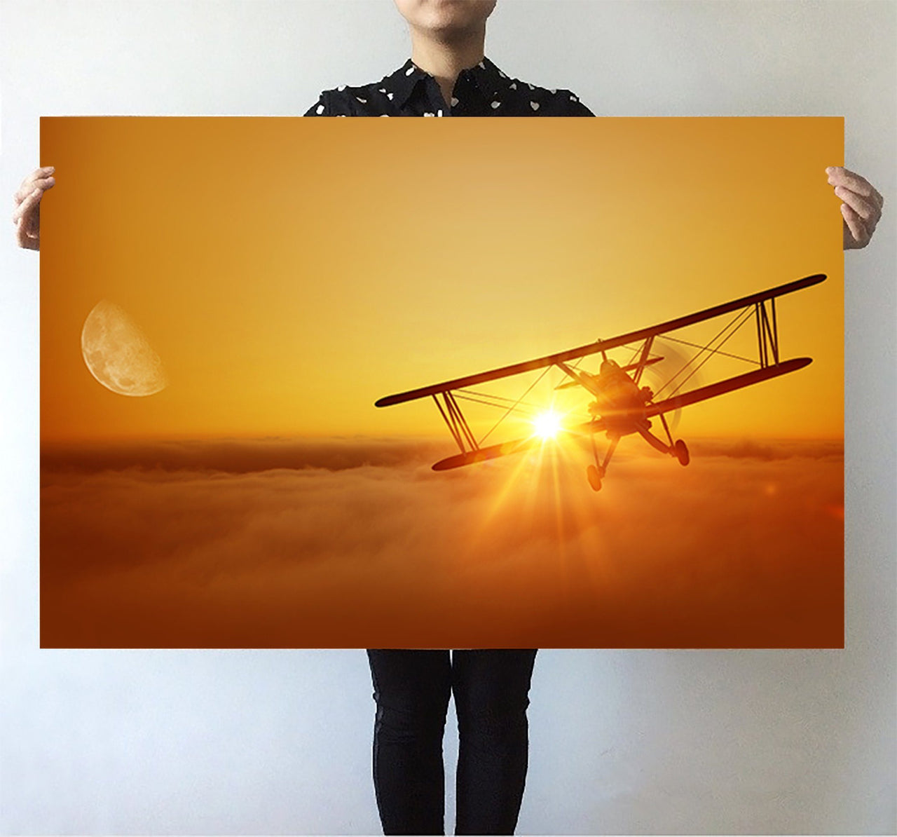 Flying is an Adventure Printed Posters Aviation Shop 