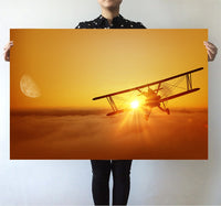 Thumbnail for Flying is an Adventure Printed Posters Aviation Shop 