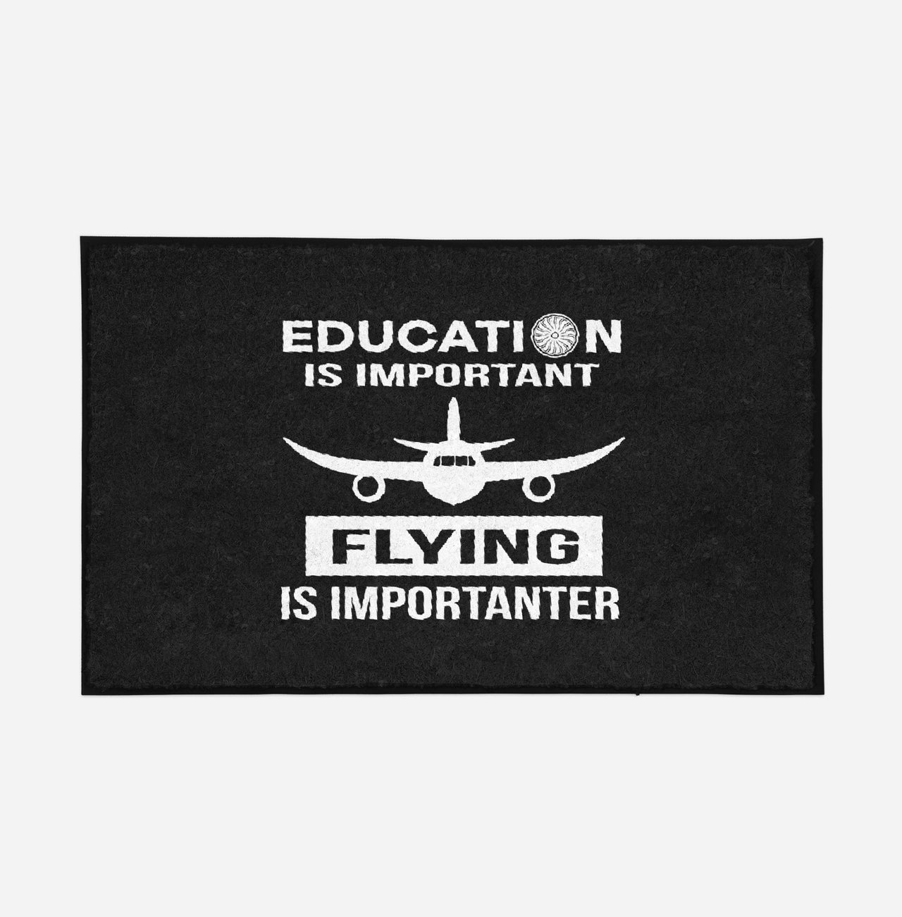 Flying is Importanter Designed Door Mats