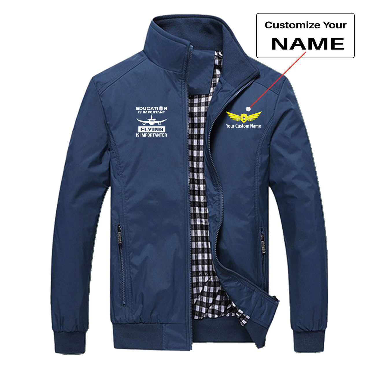 Flying is Importanter Designed Stylish Jackets