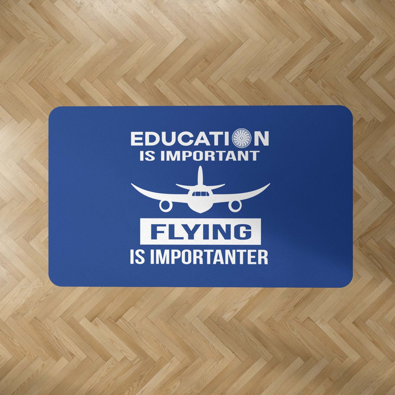 Flying is Importanter Designed Carpet & Floor Mats