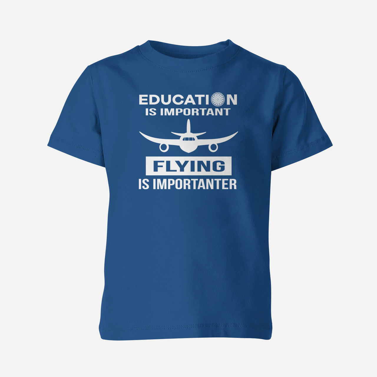 Flying is Importanter Designed Children T-Shirts