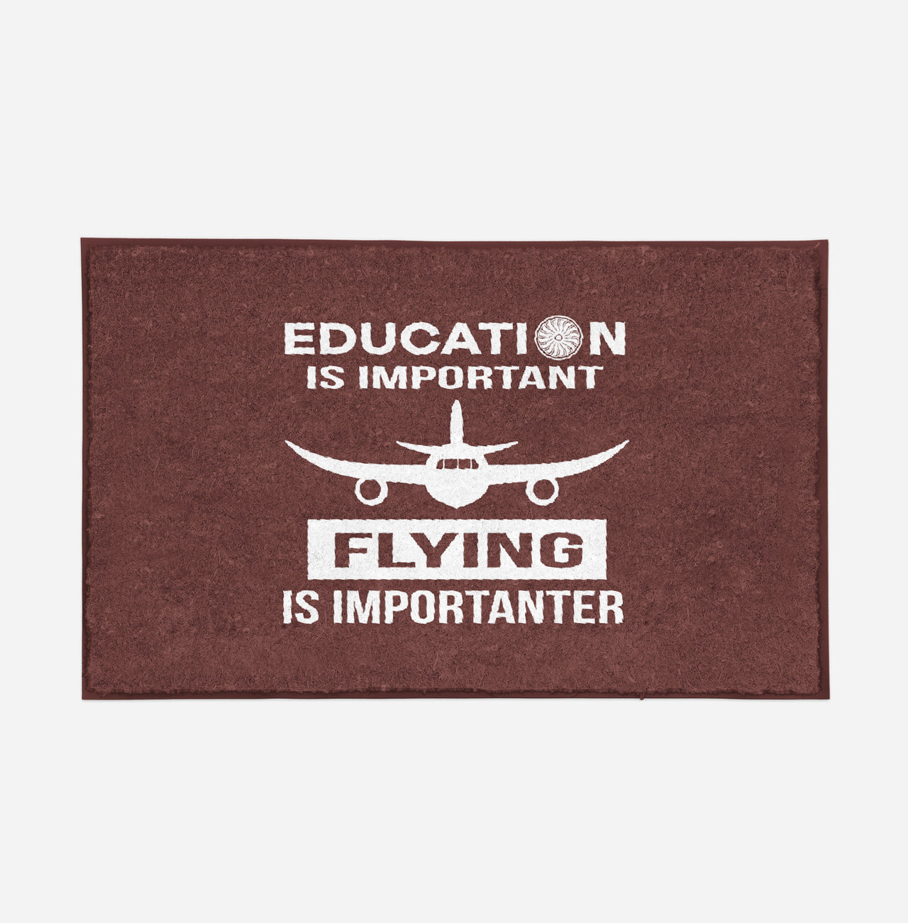 Flying is Importanter Designed Door Mats