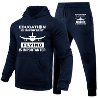 Thumbnail for Flying is Importanter Designed Hoodies & Sweatpants Set