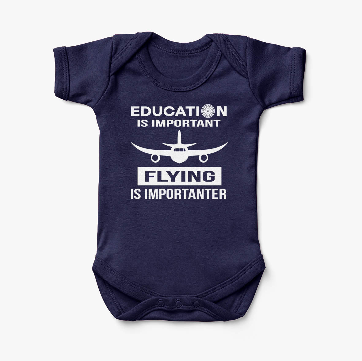 Flying is Importanter Designed Baby Bodysuits