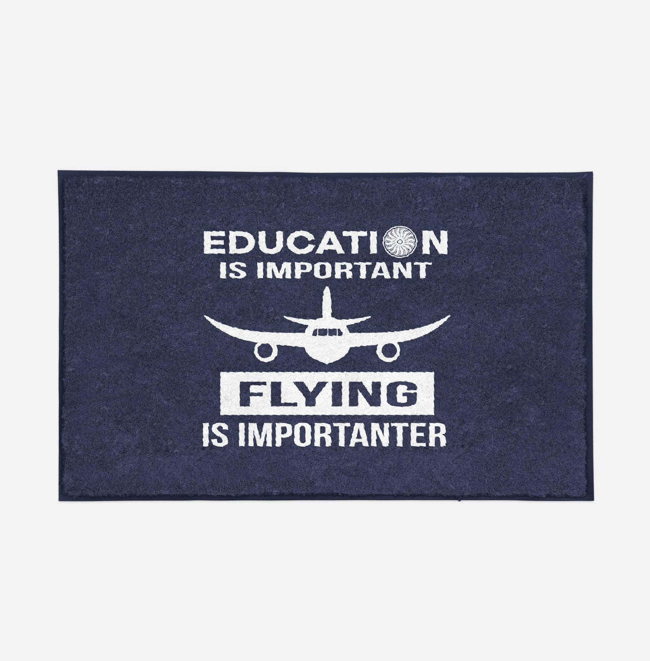 Flying is Importanter Designed Door Mats