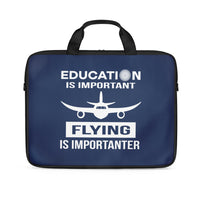 Thumbnail for Flying is Importanter Designed Laptop & Tablet Bags