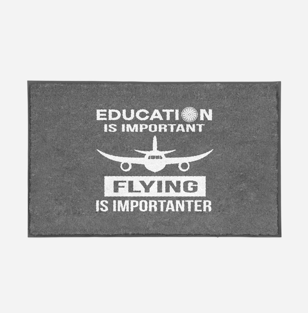 Flying is Importanter Designed Door Mats