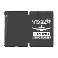Thumbnail for Flying is Importanter Designed Samsung Tablet Cases