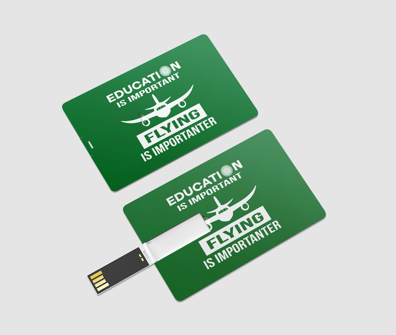Flying is Importanter Designed USB Cards