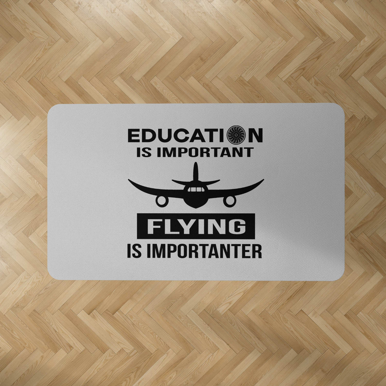 Flying is Importanter Designed Carpet & Floor Mats