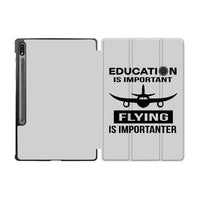 Thumbnail for Flying is Importanter Designed Samsung Tablet Cases