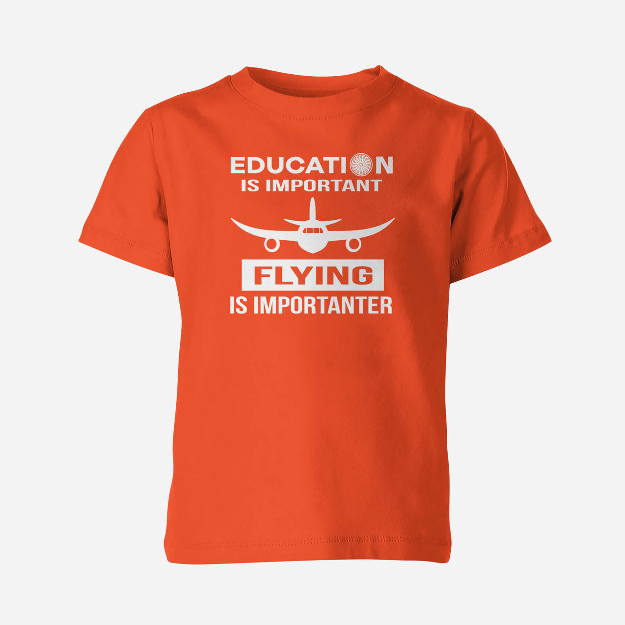 Flying is Importanter Designed Children T-Shirts