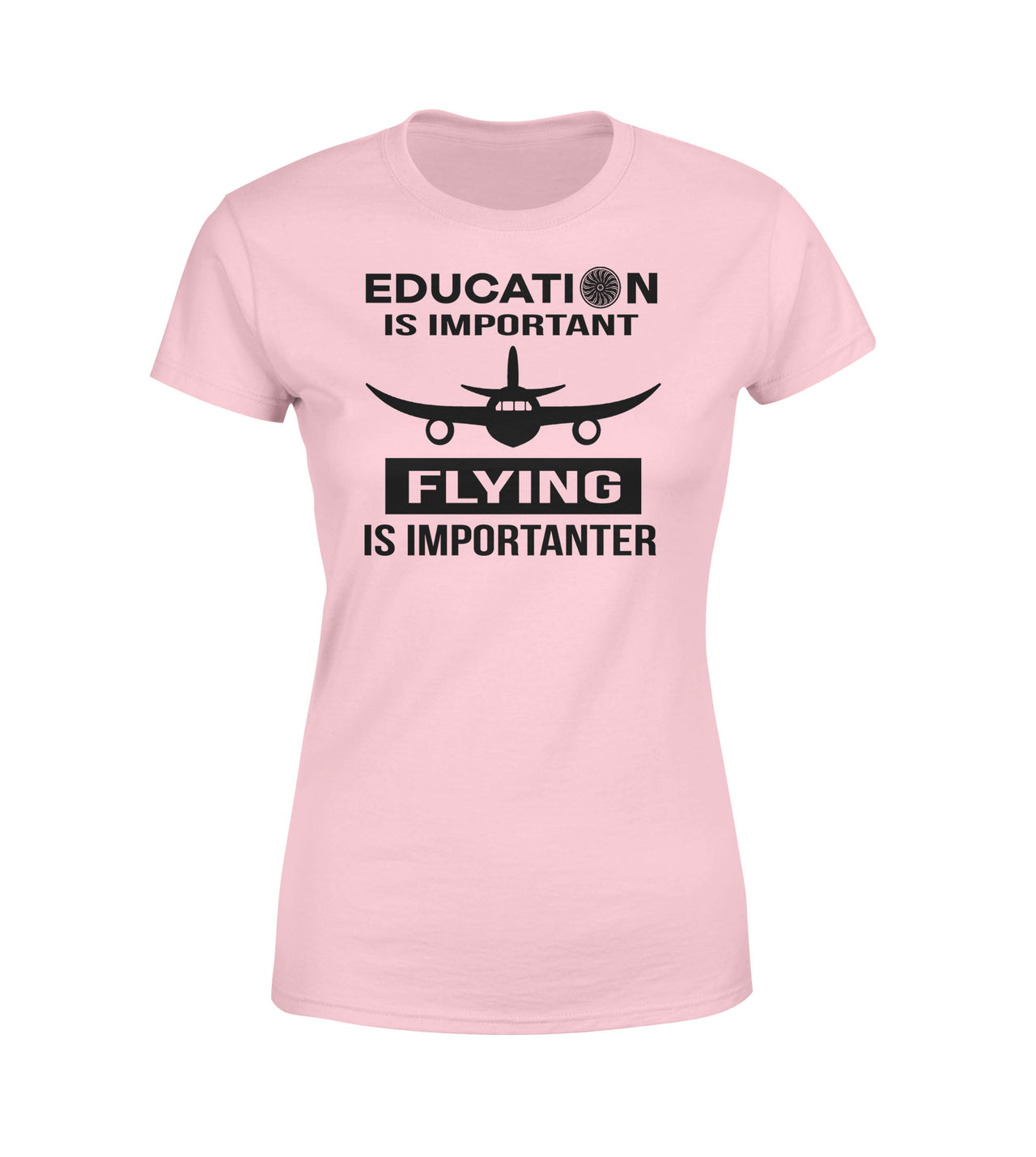 Flying is Importanter Designed Women T-Shirts
