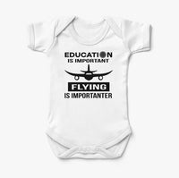 Thumbnail for Flying is Importanter Designed Baby Bodysuits