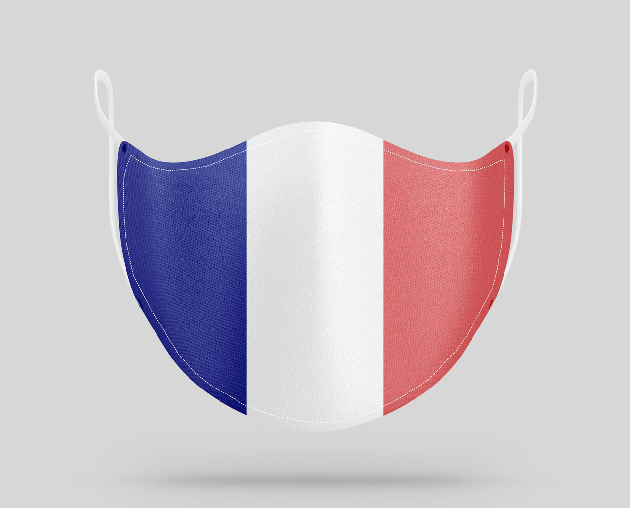France Flag Designed Face Masks