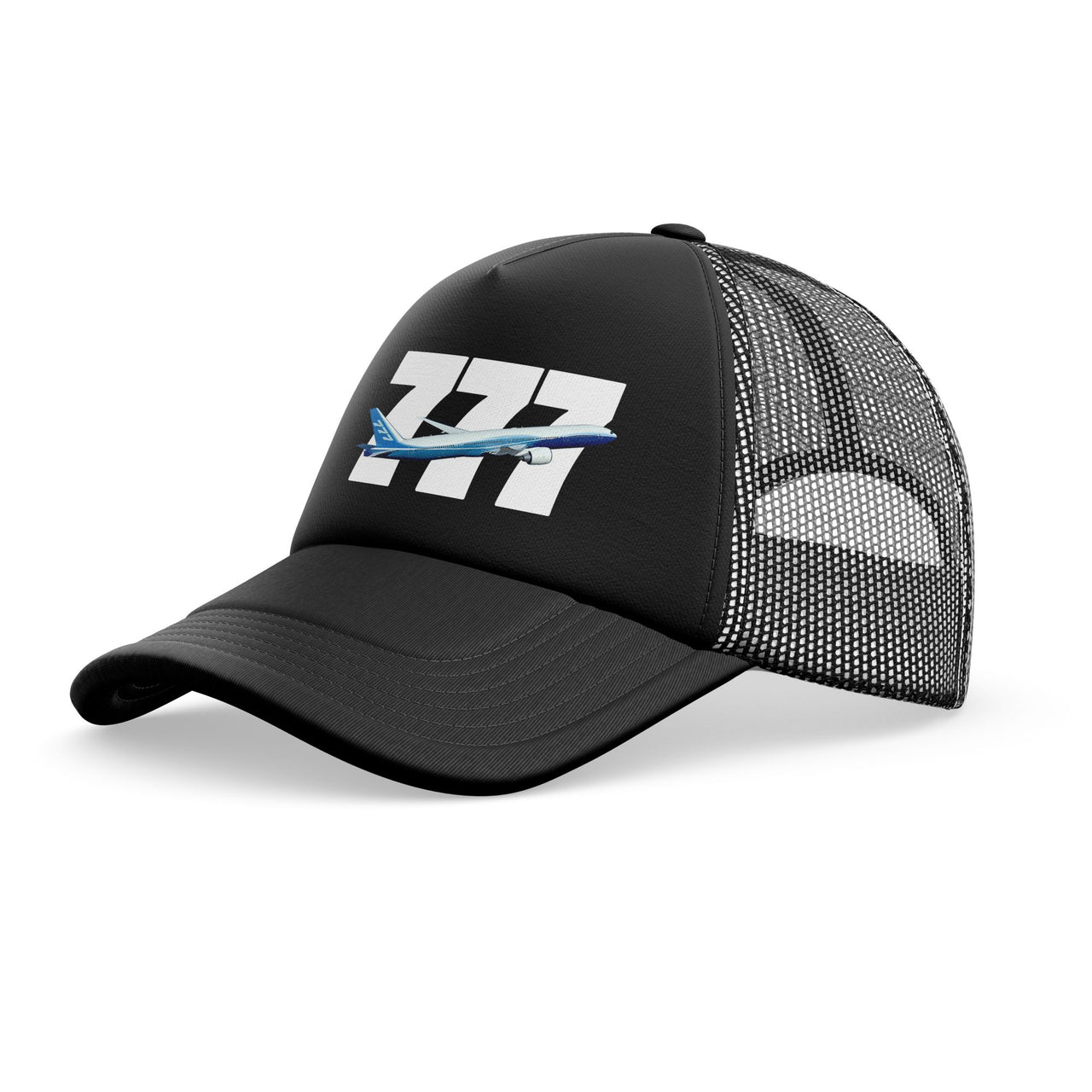 Super Boeing 777 Designed Trucker Caps & Hats