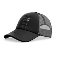 Thumbnail for Pilot's 6 Pack Designed Trucker Caps & Hats