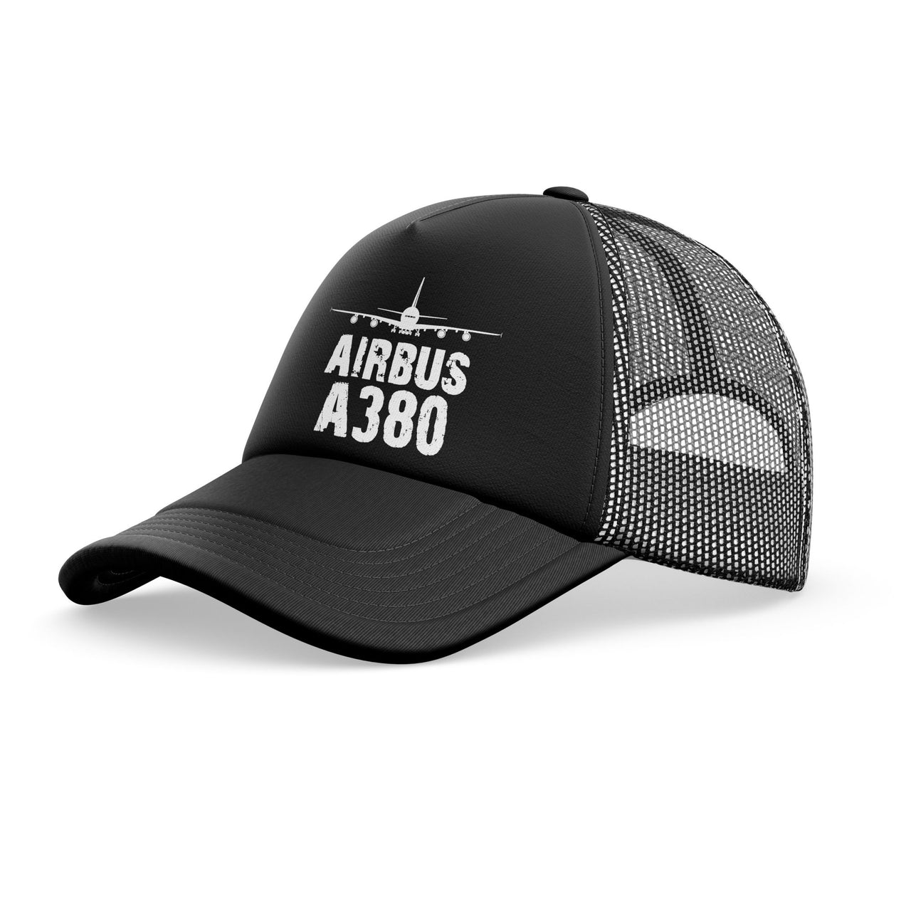Airbus A380 & Plane Designed Trucker Caps & Hats