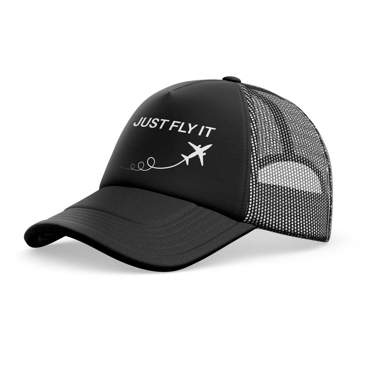 Just Fly It Designed Trucker Caps & Hats