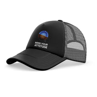 Thumbnail for Mind Your Attitude Designed Trucker Caps & Hats