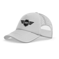 Thumbnail for Born To Fly & Badge Designed Trucker Caps & Hats