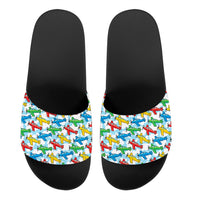 Thumbnail for Funny Airplanes Designed Sport Slippers
