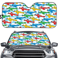 Thumbnail for Funny Airplanes Designed Car Sun Shade