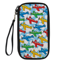Thumbnail for Funny Airplanes Designed Travel Cases & Wallets