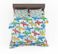 Thumbnail for Funny Airplanes Designed Bedding Sets