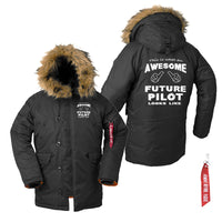 Thumbnail for Future Pilot Designed Parka Bomber Jackets