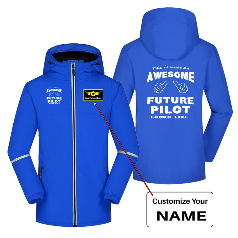 Future Pilot Designed Rain Coats & Jackets
