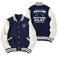 Thumbnail for Future Pilot Designed Baseball Style Jackets