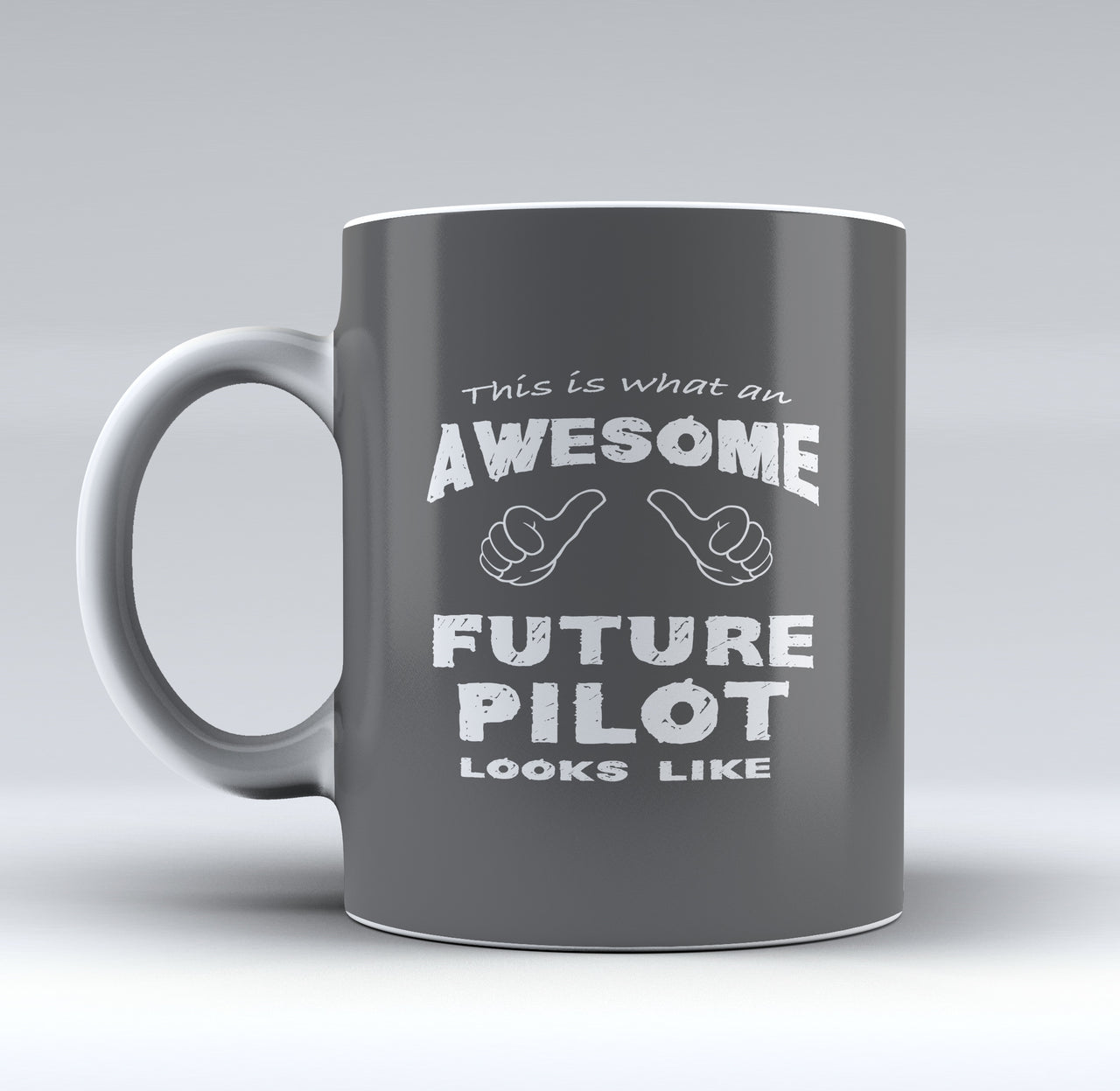 This is what an Awesome Future Pilot Looks Like Mugs