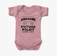 Thumbnail for This is What an Awesome Future Pilot Looks Like Designed Baby Bodysuits