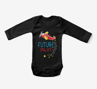Thumbnail for Future Pilot (Airplane) Designed Baby Bodysuits