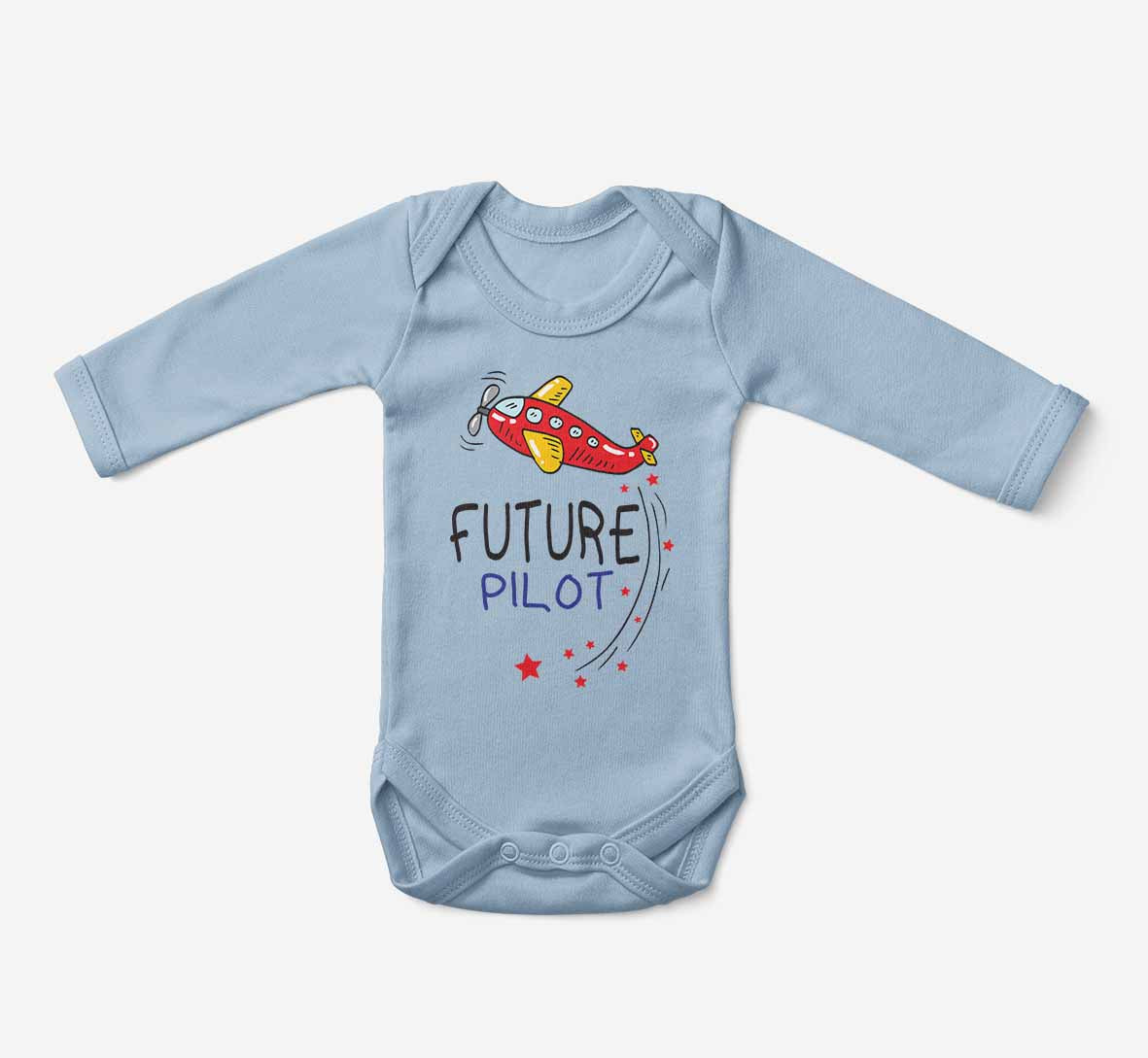 Future Pilot (Airplane) Designed Baby Bodysuits