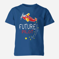Thumbnail for Future Pilot (Airplane) Designed Children T-Shirts