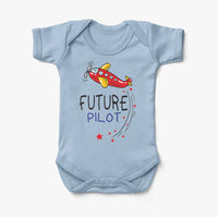 Thumbnail for Future Pilot (Airplane) Designed Baby Bodysuits